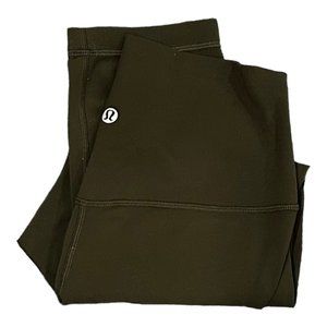 Lululemon Align™ High-Rise 21" Size 6 Leggings Olive Green Army Green